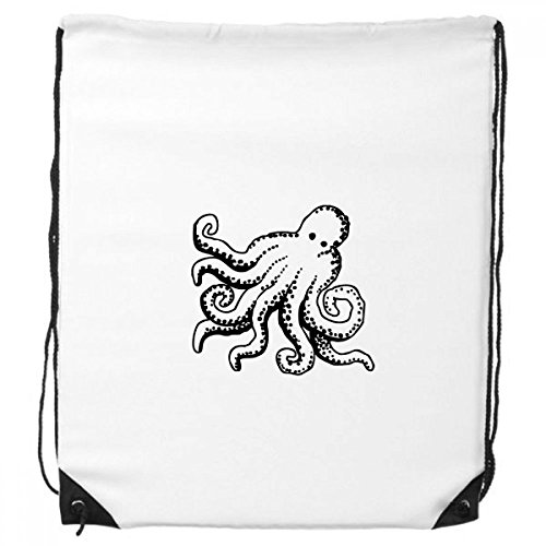 DIYthinker Marine Life Octopus Cartoon Illustration Rucksack-Shopping Sport Taschen Geschenk von DIYthinker