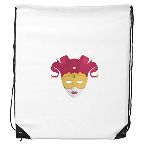 DIYthinker Netter Maske Glückliche Karneval von Venedig-Rucksack-Shopping Sport Taschen Geschenk von DIYthinker