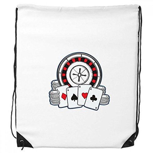 DIYthinker Poker Chips Plattenspieler Illustration Rucksack-Shopping Sport Taschen Geschenk von DIYthinker
