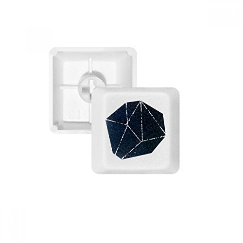 DIYthinker Stern-Blauer Kristall Universum Himmel Fantasie PBT Keycaps für Nein Mechanische Tastatur Weiß OEM Kennzeichnung Drucke von DIYthinker
