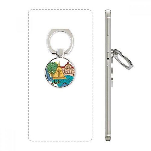DIYthinker Thailand Bangkok Aquarell-Handy-Ring Ständer Halter Halterung Universal-Smartphones Unterstützung Geschenk DIYthinker Thailand Bangkok Aquarell-Handy-Ring Ständer Halter Halterung Universal-Smartphones Unterstützung Geschenk von DIYthinker