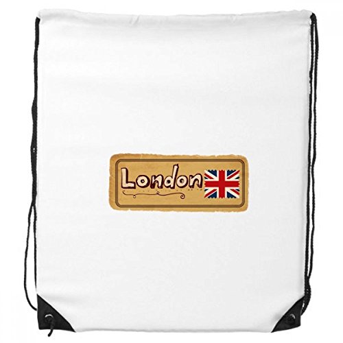 DIYthinker Union Jack UK London Stamp Britian-Rucksack-Shopping Sport Taschen Geschenk von DIYthinker