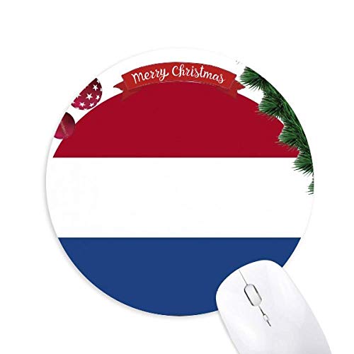 Niederlande National Flag Europe Country Round Rubber Mouse Pad Christmas Tree Mat Niederlande National Flag Europe Country Round Rubber Mouse Pad Christmas Tree Mat von DIYthinker