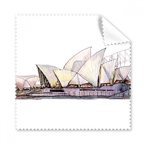 Sydney Opera House in Sydney Gläser Tuch Reinigungstuch Geschenk Handy-Display von 5 x von DIYthinker