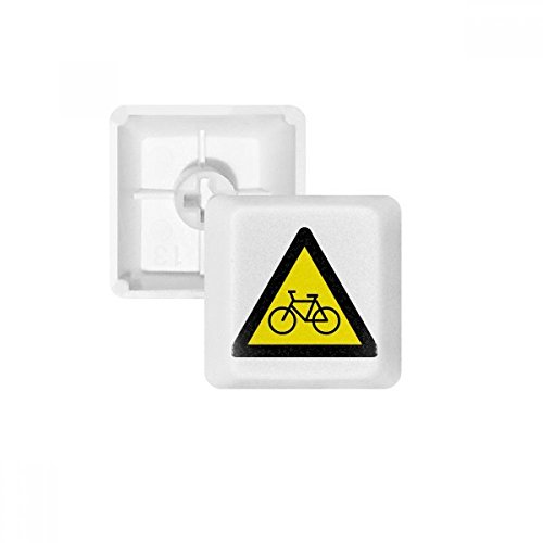 Warnung Symbol Gelb Schwarz Fahrrad Triangle PBT Tastenkappen für Mechanische Tastatur weiß OEM-Nr. Markieren Print Mehrfarbig Mehrfarbig R2 von DIYthinker