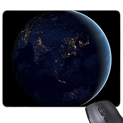 beatChong Universum Raum Blue Planet Erde Luft Illustration Rectangle Griffige Gummi Mousepad Spiel Mauspad Geschenk von DIYthinker