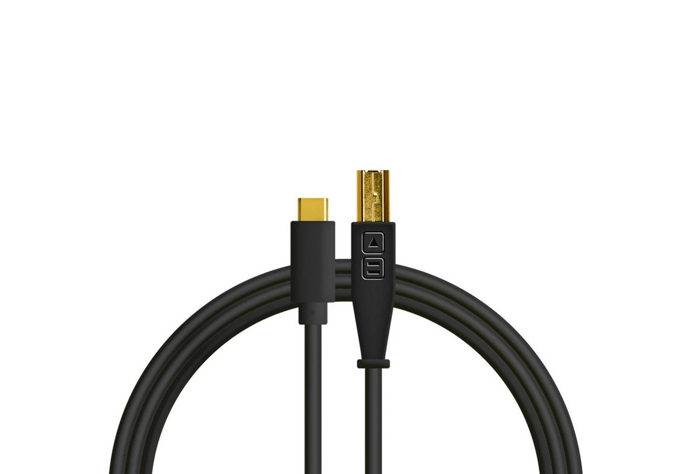 DJ TECHTOOLS Audio-Kabel, DJTT USB-C Chroma Cable black - Kabel für DJs von DJ TECHTOOLS