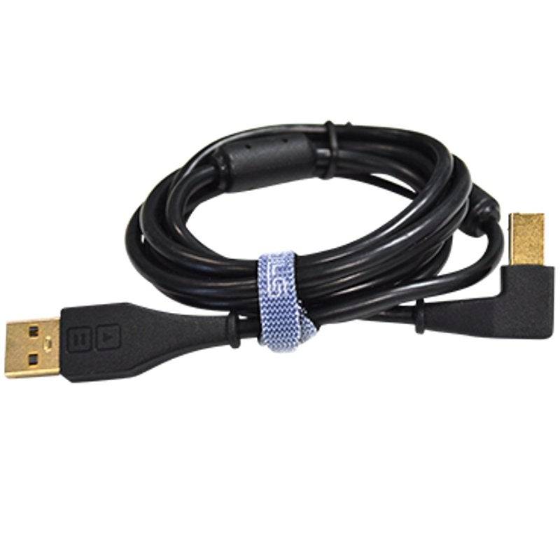 Dj TechTools Chroma Cable USB (abgewinkelt), 1,5 m, schwarz von DJ TechTools