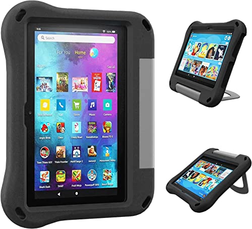 10inch Tablet-Schutzhülle für Kinder(Version 2021),DJ&RPPQ - leicht, kindersicher, stoßfester Griff und Ständer,kinderfreundliche Schutzhülle,Nicht geeignet für iPad Air Tablets.Black von DJ&RPPQ