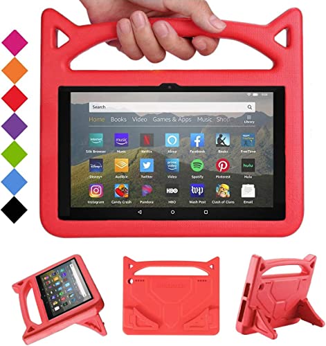 Case for 8 Inch Tablet (10th Generation,2020 Release)-Lightweight Shockproof Kids Case Cover for 8 inch Tablet,Red von DJ&RPPQ
