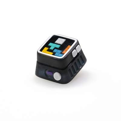 Tastenkappe, mechanische Tastaturkappe, 1 Stück, cremefarben, Memory-TV-Spiel, Harz, manuelle Tastenkappe, mechanische Tastatur mit MX-Schalter (Farbe: Modell 7) (Modell 1) von DJFHDIHRFHBVCASIJ