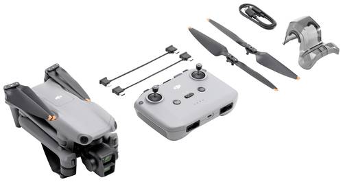 DJI Air 3 (RC-N2) Quadrocopter RtF Dual Kameraflug, Profi Hellgrau von DJI