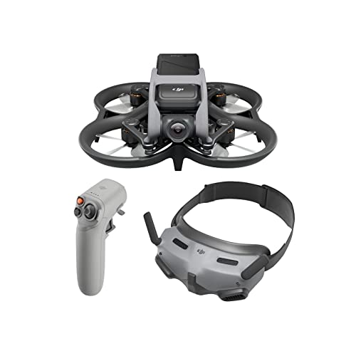 DJI Avata Pro-View Combo – Drohne UAV Quadrokopter mit stabilisiertem 4K-Video, Sichtfeld von 155° von DJI