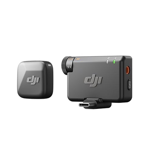 DJI Mic Mini Bluetooth Lavalier Mikrofon (1 Sender + 1 Empfänger), ansteckmikrofon, mikrofon kabellos, Wireless Mikrofon für Kamera/iPhone/Android, Vlog, Streaming, 400m Übertragung DJI Mic Mini Bluetooth Lavalier Mikrofon (1 Sender + 1 Empfänger), ansteckmikrofon, mikrofon kabellos, Wireless Mikrofon für Kamera/iPhone/Android, Vlog, Streaming, 400m Übertragung von DJI