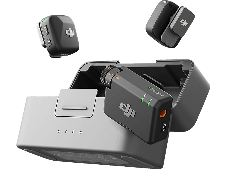DJI MIC Mini Combo (2 TX+1RX + Charging Case) Drahtloses Mikrofon Set von DJI