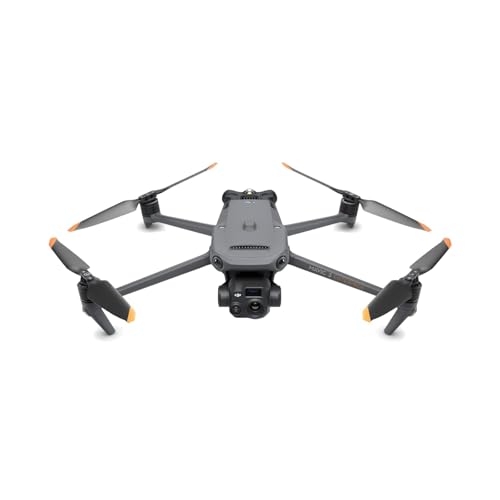 DJI Mavic 3T Worry-Free Basic Combo - Kameradrohne mit 640×512 Wärmebildkamera, 1/2″ CMOS-Weitwinkelkamera, 56-facher Hybridzoom, 39 min Flugzeit, zentimetergenaue Positionierung, C2 von DJI