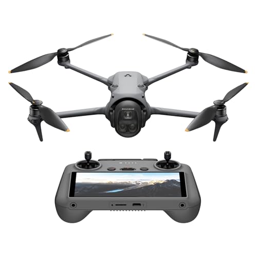 DJI Mavic 4 Pro Drohne mit DJI RC 2, Flaggschiff Triple Kamera Drohne mit 100 MP 4/3-CMOS-Hasselblad-Kamera, Drohne für Profis, 30 km Videoübertragung, 51 Min. max. Flugzeit DJI Mavic 4 Pro Drohne mit DJI RC 2, Flaggschiff Triple Kamera Drohne mit 100 MP 4/3-CMOS-Hasselblad-Kamera, Drohne für Profis, 30 km Videoübertragung, 51 Min. max. Flugzeit von DJI