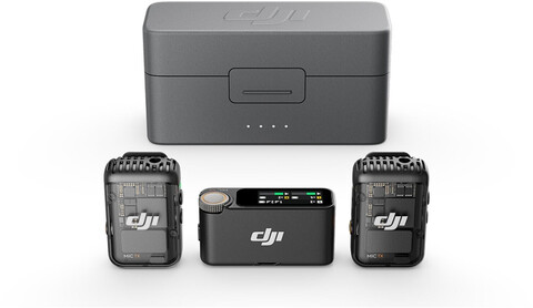 DJI Mic 2 Sender 1 Empfänger inkl. Ladeschale schwarz DJI Mic 2 Sender 1 Empfänger inkl. Ladeschale schwarz von DJI
