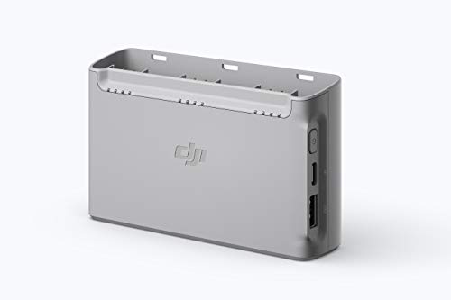 DJI Mini 2/Mini SE Two-Way Charging Hub - Drone Battery Charging Hub, Recharge up to 3 Batteries Simultaneously, Power Adapter, Compact and Portable, Power Bank - Silver von DJI
