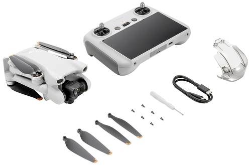 DJI Mini 3 (RC) inkl. Smart Controller Quadrocopter RtF Kameraflug Hellgrau von DJI