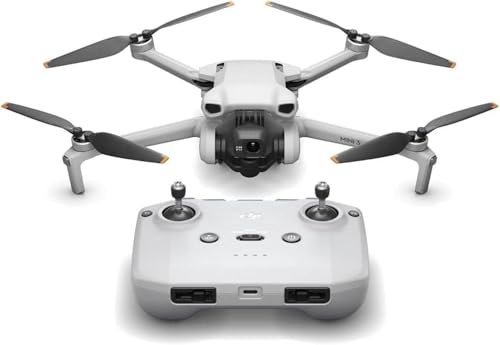 DJI Mini 3 – Leichte und faltbare Mini-Kameradrohne mit 4K HDR-Video, 38 min Flugzeit, echten vertikalen Aufnahmen und intelligenten Funktionen von DJI