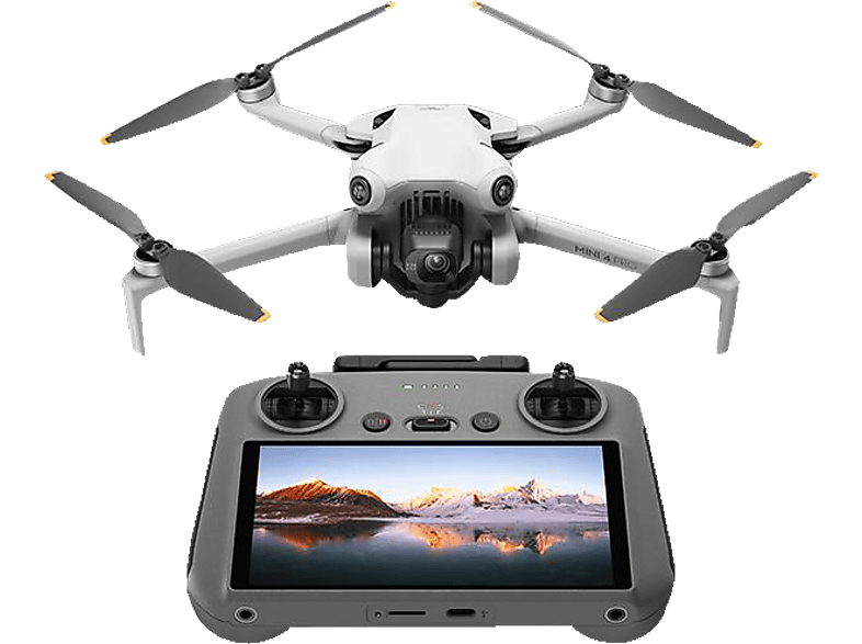 DJI Mini 4 Pro (DJI RC 2) Mini-Kameradrohne, Grau von DJI