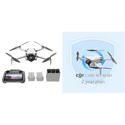 DJI Mini 4 Pro Fly More Combo mit DJI RC 2 Fernsteuerung & Card DJI Care Refresh 2-Year Plan (DJI Mini 4 Pro) von DJI