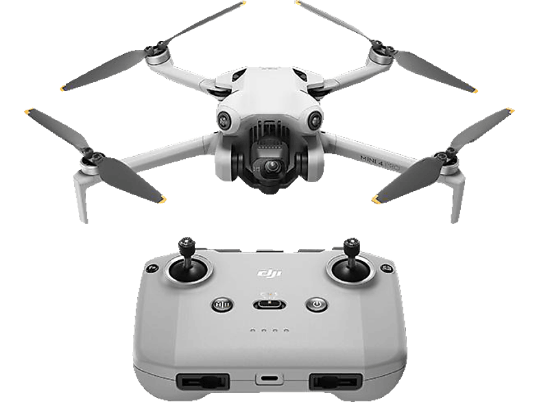 DJI Mini 4 Pro Mini-Kameradrohne, Grau von DJI