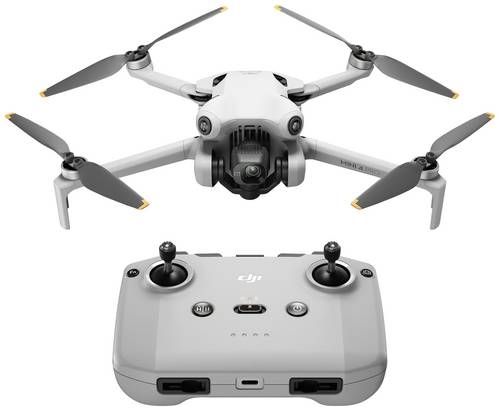 DJI Mini 4 Pro Quadrocopter RtF Kameraflug Hellgrau (matt) von DJI