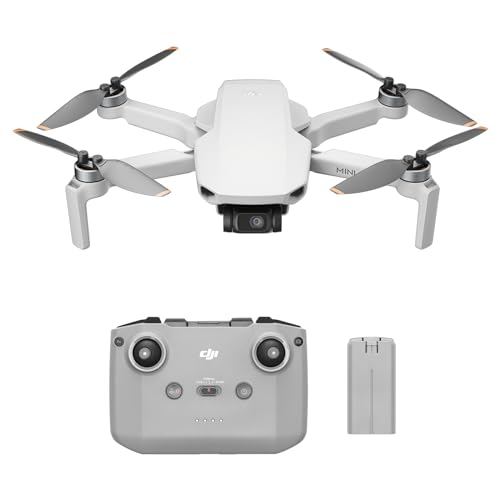 DJI Mini 4K Combo mit 2 Akkus, Drohne mit 4K UHD Kamera für Erwachsene, < 249 g, 3-Achsen Gimbal Stabilisierung, 10 km Videoübertragung, autom. Rückkehr, 2 Akkus für 62 min Flugzeit, QuickShots DJI Mini 4K Combo mit 2 Akkus, Drohne mit 4K UHD Kamera für Erwachsene, < 249 g, 3-Achsen Gimbal Stabilisierung, 10 km Videoübertragung, autom. Rückkehr, 2 Akkus für 62 min Flugzeit, QuickShots von DJI