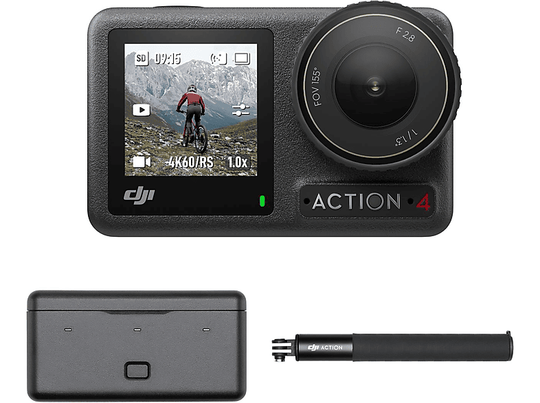 DJI Osmo Action 4 Adventure Combo Camera , WLAN, Touchscreen von DJI