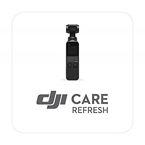 DJI Osmo Pocket - Care Refresh, VIP Serviceplan Osmo Pocket, bis zu zwei Ersatzprodukte innerhalb von 12 Monaten, Abdeckung von Sturz- und Wasserschäden, Aktiviert innerhalb von 30 Tagen von DJI