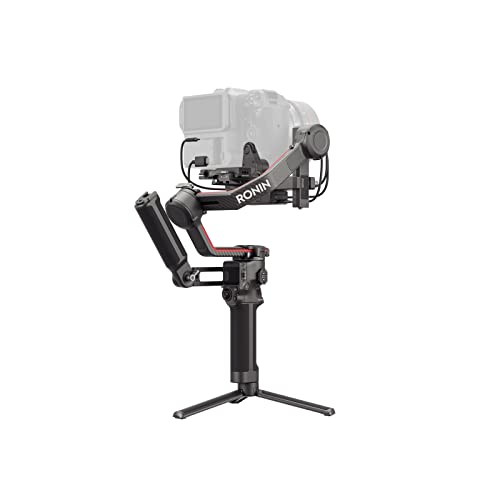 DJI RS 3 Pro Combo – 3-Achsen Gimbal-Stabilisator für DSLR- und Kinokameras, automatische Achsensperren, verlängerte Carbon-Achsenarme, 4,5 kg getestete Zuladung, LiDAR-Fokus, O3 Pro Übertragung von DJI