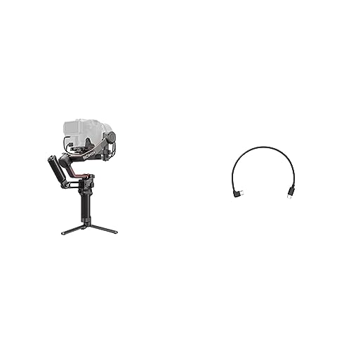 DJI RS 3 Pro Combo – 3-Achsen Gimbal-Stabilisator für DSLR- und Kinokameras & Ronin-SC Multikamera Steuerkabel Typ C von DJI