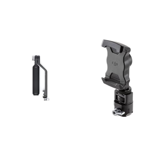 DJI RS Aktentaschengriff & R Handyhalterung - Sichere Smartphone-Halterung für die Bildkontrolle, Ermöglicht die Verwendung von ActiveTrack 3.0 oder Force Mobile, Kompatibel RS 2, RSC 2 DJI RS Aktentaschengriff & R Handyhalterung - Sichere Smartphone-Halterung für die Bildkontrolle, Ermöglicht die Verwendung von ActiveTrack 3.0 oder Force Mobile, Kompatibel RS 2, RSC 2 von DJI