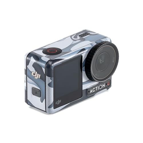 DJI Osmo Action 4 Kamera-Schutzaufkleber (Blaue Tarnfarbe), CP.OS.00000335.01 von DJI
