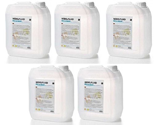 5x 5 L = 25 L Smoke-Nebel-Fluid ROOKIE, einfache Qualität von DJPower B&K, Nebelfluid für Nebelmaschine 5x 5 L = 25 L Smoke-Nebel-Fluid ROOKIE, einfache Qualität von DJPower B&K, Nebelfluid für Nebelmaschine von DJPower