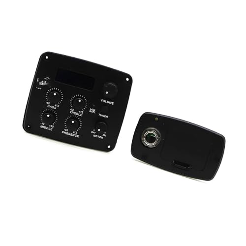 Akustik Tonabnehmer Anfänger Akustikgitarre EQ Pickup Elektronisches Stimmgerät Spielbrett von DJYUIOT