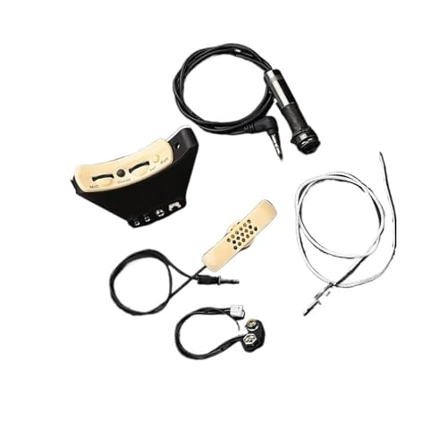 Akustik Tonabnehmer Anfänger Mikrofon-Schallloch-Balanced-Piezo-Tonabnehmer-Set für Folk-und Konzertgitarre Akustik Tonabnehmer Anfänger Mikrofon-Schallloch-Balanced-Piezo-Tonabnehmer-Set für Folk-und Konzertgitarre von DJYUIOT