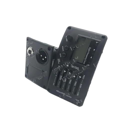 Akustik Tonabnehmer Anfänger SV M700 4-Band-Akustikgitarren-EQ mit Stimmgerät und Mikrofonplatine Tonabnehmer für Folkgitarren Akustik Tonabnehmer Anfänger SV M700 4-Band-Akustikgitarren-EQ mit Stimmgerät und Mikrofonplatine Tonabnehmer für Folkgitarren von DJYUIOT