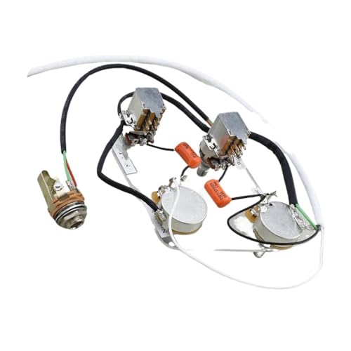 Gitarren Kabelbaumsatz 1 Satz vormontiertes CTS-und Push-Pull-Kabelbaum-Vorverdrahtungskit für LP SG-E-Gitarre Gitarren Kabelbaumsatz 1 Satz vormontiertes CTS-und Push-Pull-Kabelbaum-Vorverdrahtungskit für LP SG-E-Gitarre von DJYUIOT