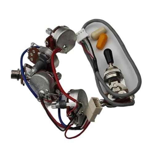 Gitarren Kabelbaumsatz Für SG LP Elektrische Gitarre Pickup Harness 1 Set mit 4 Potentiometer 1 Kippschalter Gitarren Kabelbaumsatz Für SG LP Elektrische Gitarre Pickup Harness 1 Set mit 4 Potentiometer 1 Kippschalter von DJYUIOT