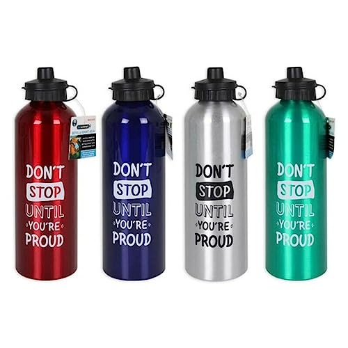 DKD Home Decor Bewinner Sport Wasserflasche aus Aluminium, Fassungsvermögen 500 ml DKD Home Decor Bewinner Sport Wasserflasche aus Aluminium, Fassungsvermögen 500 ml von DKD Home Decor