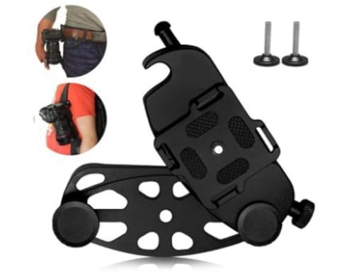 Quick Hang Outdoor DSLR Fotografie Quick Shot Stabilisierte Kamera Gürtelschnalle Quick Release von DKE&YMQ