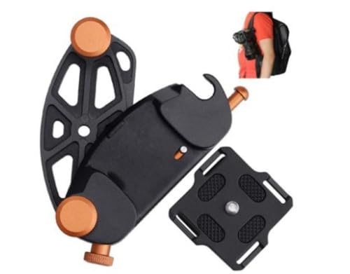 Quick Hang Outdoor DSLR Fotografie Quick Shot Stabilisierte Kamera Gürtelschnalle Quick Release von DKE&YMQ