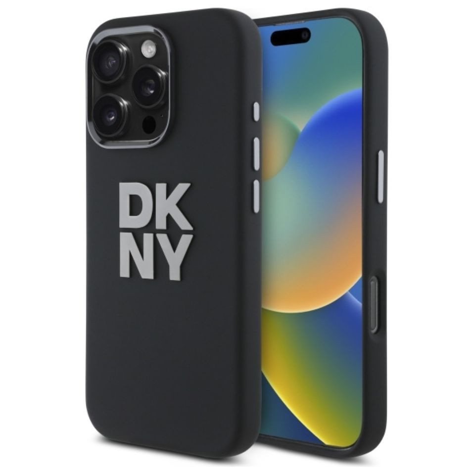 DKNY Handyhülle Case iPhone 16 Pro Max Silikon schwarz Logo glänzend 6,9 Zoll, Kantenschutz DKNY Handyhülle Case iPhone 16 Pro Max Silikon schwarz Logo glänzend 6,9 Zoll, Kantenschutz von DKNY