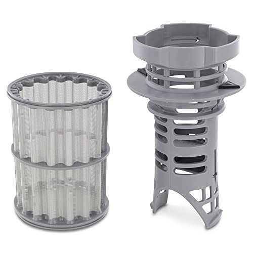 DL-pro Filter Grobsieb + Mikrofilter für Bosch Siemens 00645038 645038 zweiteilig Feinsieb Schmutzsieb für SuperSilence Logixx PerfectDry iQ300 Geschirrspüler von DL-pro