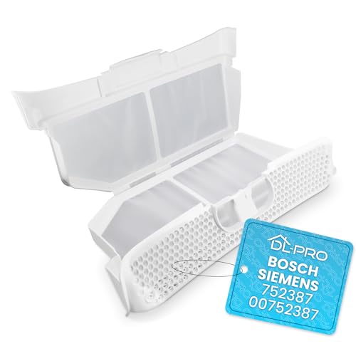 DL-pro Flusensieb für Bosch Siemens für 752387 00752387 für iQ300 iQ500 iQ700 iSensoric Extraklasse Serie 4 Serie 6 Avantixx Logixx Maxx Trockner Waschtrockner DL-pro Flusensieb für Bosch Siemens für 752387 00752387 für iQ300 iQ500 iQ700 iSensoric Extraklasse Serie 4 Serie 6 Avantixx Logixx Maxx Trockner Waschtrockner von DL-pro