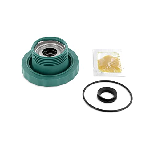 DL-pro Lagerung für AEG Electrolux Zanker Zanussi 407143096/3 links für Antriebsgegenseite Toplader Waschmaschine ersetzt 405507075/1 407137409/6 Kugellager 6203 ZZ mit O-Ring Dichtung und Fett von DL-pro