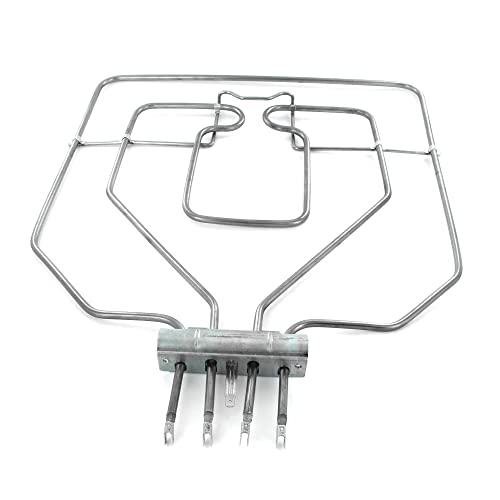 DL-pro Oberhitze Grill 2800W 230V für Bosch Siemens 470845 00470845 EGO 20.41384.000 Heizelement Heizung für Backofen Ofen Herd von DL-pro